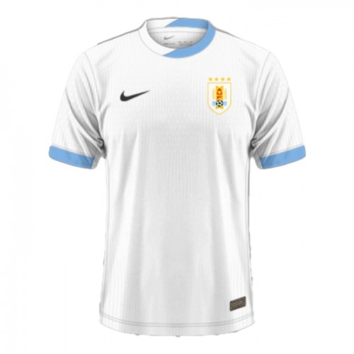 Maglia Uruguay Secondo 2024-25 Maniche Corte - Uomo Maglia Uruguay Secondo 2024-25 Maniche Corte - Uomo